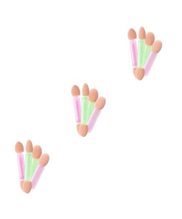 Baluue 24 Pcs Eyeshadow Brush Sponge Eyeshadow Stick Sponge Applicator Eyeshadow Accessories