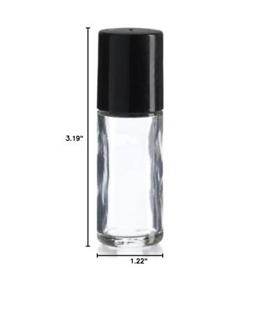 Buy 1 Oz Roll-on Glass Bottles (Pkg. of 4) - Ideal for Essential Oils Perfumes & DIY Projects | Fast International Shipping - Buy Online on SooperMarket.com