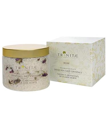 Trinitae Aromatherapy Dead Sea Salt Salt Crystals Rose