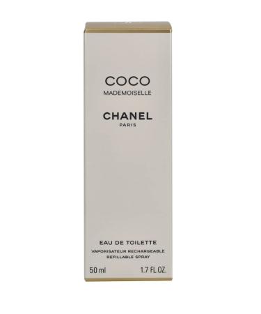 Chanel Coco Mademoiselle 1.7 oz / 50 ml edt Spray Refillable Rose 1.7 Fl Oz (Pack of 1) - Buy Online on SooperMarket.com