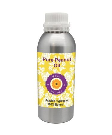 Pure Peanut Oil 630ml (Arachis hypogeae) 100% Natural Cold pressed & Therapeutic Grade