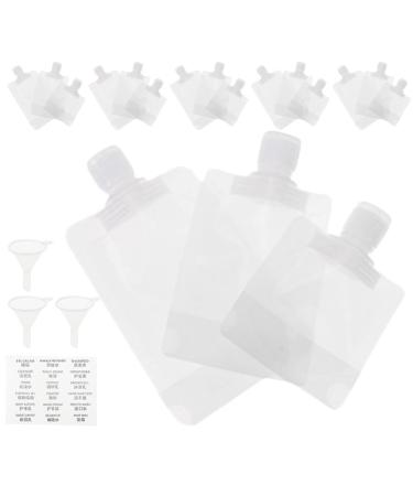 1 Set Flap Lotion Bag cosmetic dispenser flat travel pouch hand soap bottle conditioner pouch travel size container toiletry cosmetic containers pa clamshell liquid bath soap