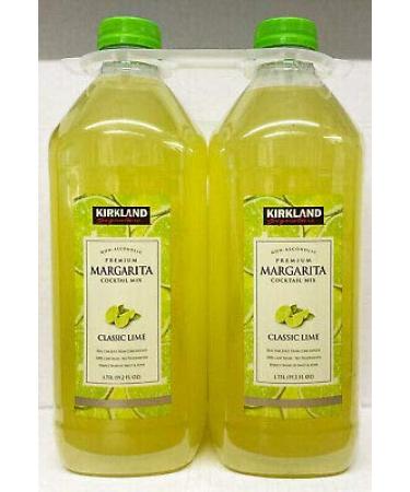 Kirkland Premium Margarita Cocktail Mix, 1.75 L(59.2 fl oz), Pack of 2