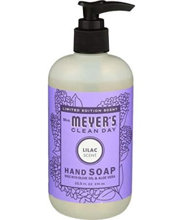 Mrs. Meyer's Lilac Liquid Hand Soap 12.5 Fl Oz - Pack of 3 | Natural Ingredients | Refreshing Scent - Buy Online on SooperMarket.com