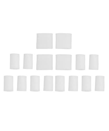 Silicone Toe Spacers - 8 Pairs for Correct Toe Alignment, Bunion & Hammertoe Straighteners | Hallux Valgus Yoga - Buy Online on SooperMarket.com