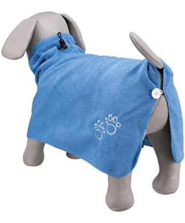 Trixie Dog Bathrobe M 50 cm Blue Medium - Buy Online on SooperMarket.com