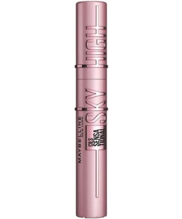 Maybelline New York Lash Sensational Sky High Mascara Volumising & Lengthening Mascara Washable Flake-Free Formula Infused with Bamboo Extract & Fibres 7 ml Shade: 01 Black - Buy Online on SooperMarket.com