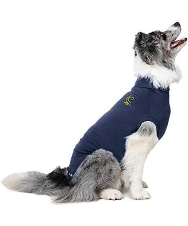 MPS Medical Pet Shirt for Medium+ Dogs - Blue | Quality Recovery Wear for Pets - Buy Online on SooperMarket.com