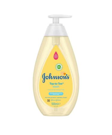 Johnson's Baby Gel nettoyant haut aux orteils 500 ml
