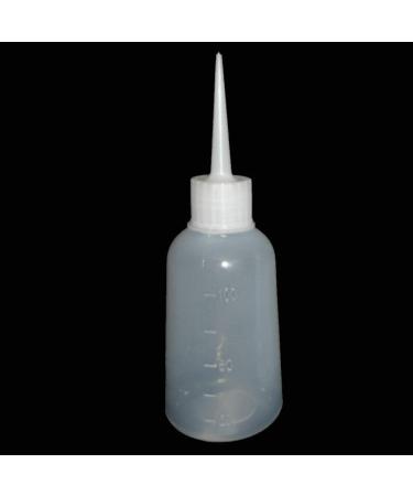 U-K 100ML Industrial Glue Gel Oil Reusable Plastic Squeeze Bottle Liquid Dispensing Dropper Bottles with Scale for Crafts Art Glue Multi Purpose as shown - Buy Online on SooperMarket.com
