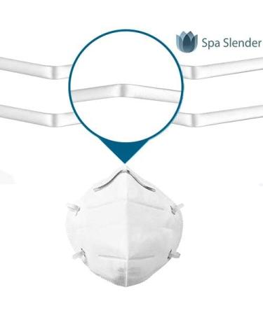 100Pcs Metal Nose Bridge Strip for Masks - Premium Aluminum Nose Strip for DIY Masks & Crafts - Buy Online on SooperMarket.com