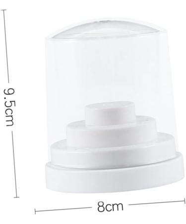 Healeved 1pc 48 Nail Bit Organizer Nail Bit Holder Stand Teeth Gems Kit Nail Drill Bits Holder Display Storage Container Nail Bit Stand Nail Display Stand White Manicure Grinding Head Size 1 White - Buy Online on SooperMarket.com