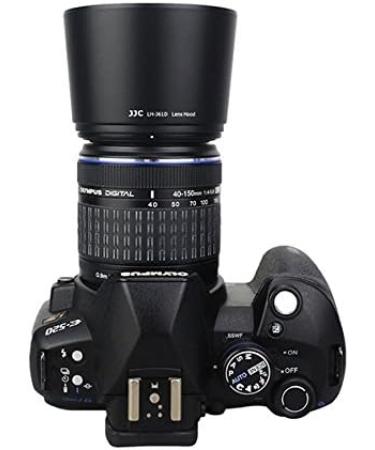 JJC LH-J61D Black Bayonet Lens Hood for Olympus 40-150mm f/4-5.6 Zuiko ED Zoom Lens - Buy Online on SooperMarket.com