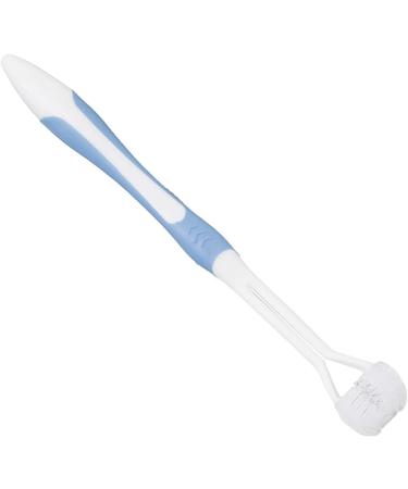 Adult Soft Bristle 3-Sided Toothbrush - Blue | Manual Toothbrush for Effective Cleaning - Buy Online on SooperMarket.com
