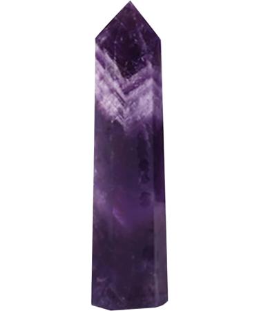 Crystal Column Single Pointed Stone Healing Accessory Model for Yoga Studio Church Meditation Accessory Crystal Stone Decor - Buy Online on SooperMarket.com