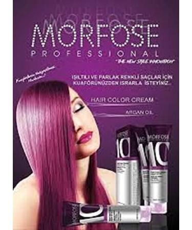 Morfose 10 Professional Hair Colour Cream 100 ml Green - Buy Online on SooperMarket.com