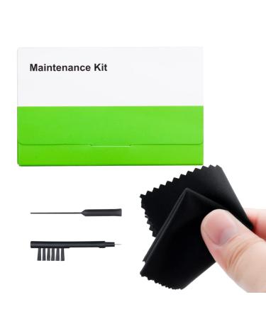7 Piece Hearing aids Maintenance Kit Hearing Aid Cleaning Tools and Earphone Earbuds Airpod Cleaner Kit  Includes Vent Cleaner, Steel Pick, Screw Driver, Brush with Carrying Case