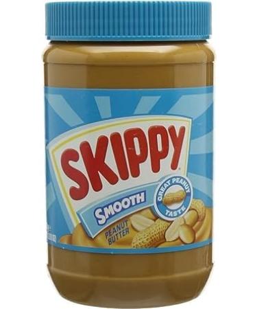 SKIPPY Creamy Peanut Butter Delicious Smooth Perfect Any Snack Meal 1.13Kg Jar