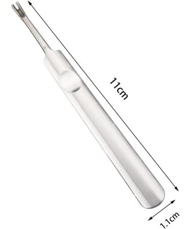 Nail Cleaner Nipper Stainless Nail Cuticle Pusher Manicure Tools Dead Skin Remover Nipper Nail Cuticle Fork Cuticle Cutter Remover for Manicure and Pedicure - Buy Online on SooperMarket.com