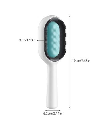 Animal Hair Removal Brush with Water Tank - Pet Hair Remover for Dogs & Cats - Includes 2 Dry Towels - Long-Haired Pink Cleaning Tool - Buy Online on SooperMarket.com