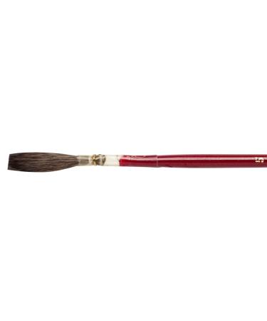 Andrew Mack Brown Kazan Squirrel Hair Lettering Quill Series 179L Size 5