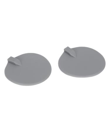 2pcs Electrode Pads Reusable Self Adhesive Electro Silicone Patches for Electrical Stimulation Round Soft Comfortable Silicone Physiotherapy Accessories 95mm