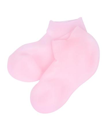 minkissy 1 Pair Protective Socks Women Socks Jelly Spa Pedicure Moisture Socks for Dry Feet Ladies Socks High Heels for Women Heel Socks Gel Anti Dry Sock Repair Protective Shoes Miss Sebs