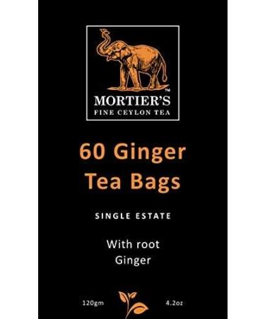 Mortier's Ceylon Ginger Tea Bags - Buy Online on SooperMarket.com