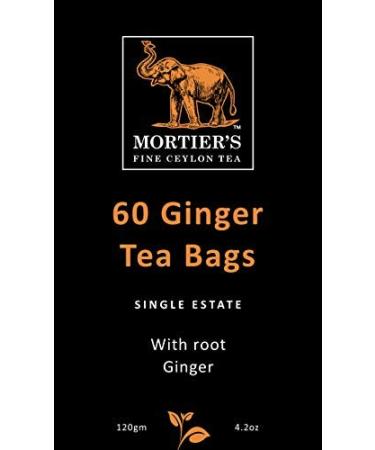 Mortier's Ceylon Ginger Tea Bags