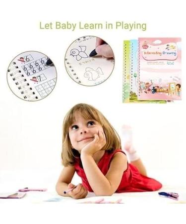 Magic Ink Copy Books for Kids | Reusable Handwriting Workbooks (A5) | Ideal for Preschoolers & Manuscript Practice - Buy Online on SooperMarket.com