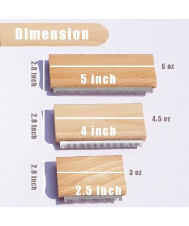 Disadriculation Brush for Dogs Cats Horses & Goats | Small 3-Inch Tool for Underfell Scales & Flakes Removal - Essential Grooming for Pets & Farm Animals - Buy Online on SooperMarket.com