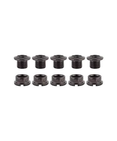 Origin8 Single-Ring Chainring Bolts Black Steel
