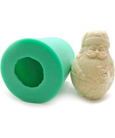 Christmas Silicone Candle Mold Santa Claus 3D Soap Mold Aroma Candle Plaster Mold Chocolate Mold Christmas Home Decor Santa Mold Silicone Chocolate Soap 3d S0098 - Buy Online on SooperMarket.com