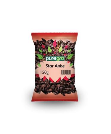 PureGro STAR ANISEEDS 150g 100% Natural Quality Product.