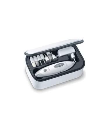 Sanitas SMA 35 electric manicure/pedicure set with 7 nail care attachments white/silver Single