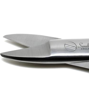 SANDBROS Crown Beebee Scissor Dental Instruments 4 inches - Manicure Nails Sewing Embroidery Felt Cutting - Buy Online on SooperMarket.com