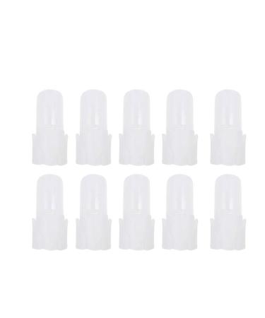 HUSHUI 10 Pieces Nail Polish Protectors Finger Nail Art Tips Shields Manicure Accessories for Long Lasting Varnish
