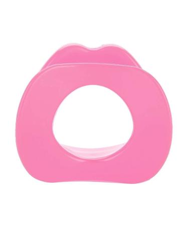 Lip Trainer Oral Exerciser Silicone Mouth Muscle Tightener and Anti-Wrinkle Tool - Pink - Buy Online on SooperMarket.com