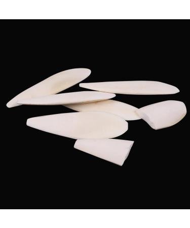 Heyu-Lotus 6 Pcs Bird Cuttlebone Toys 9-12cm Cuttlefish Bone Bird Cuttlebone Toys Natural Chewing Cuttlefish Bones Parrot Chew Calcium Toy for Pet Parakeets Budgies Tortoises - Buy Online on SooperMarket.com