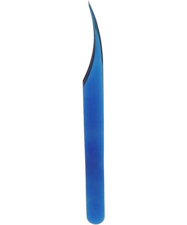Professional Ergonomic Stainless Steel Eyelash Tweezers - Precision Small Curved Nail Art Tools for Artists - International Shipping - Buy Online on SooperMarket.com