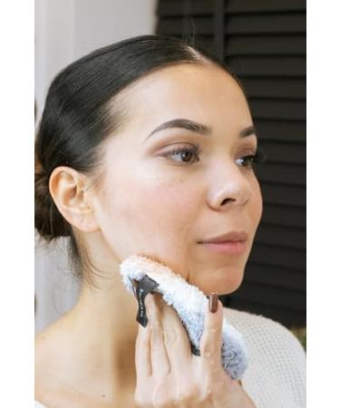 Washaben Pastel Blue Washable Slutry & Cleaning Pads - Reusable Hypoallergenic Super Soft Pore Deep Cleaning (6 Pack) - Buy Online on SooperMarket.com