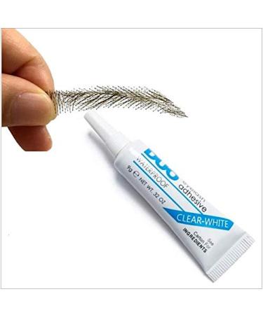 Buy Water-Resistant Duo Eyelash Glue - Skin Adhesive for Band Eyelashes & Artificial Eyebrows | Odorless Vegan with 10 Microbes - International Shipping - Buy Online on SooperMarket.com