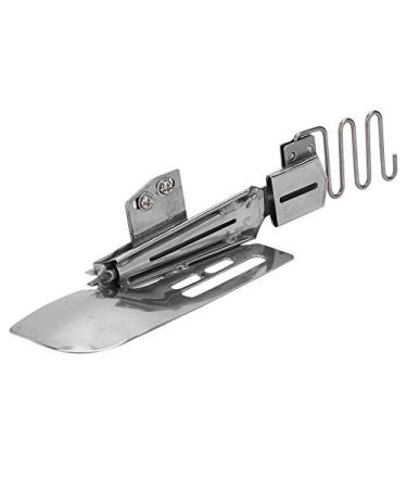 HEEPDD Double Folder Stretch Cylinder Adjustable Flat Seamer Folder Binding Attachment Tape Binder for Industrial Sewing Machine Wilcox Gibbs(Inlet 1-1/2in Outlet 7/16in)