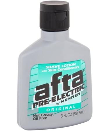 Afta by Mennen Pre-Electric Shave Lotion Original - 3 oz (Pack of 4) - Buy Online on SooperMarket.com