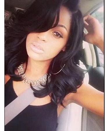 Lady Miranda 16 Loose Wave Lace Part Wig - Black Synthetic Heat Resistant Full Wig for Women - Buy Online on SooperMarket.com