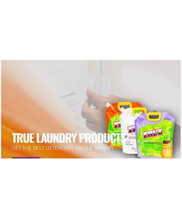 True Detergent Plant-Based Fabric Softener - 101 Loads - Sensitive Skin - Lavender Scent - Made in USA & Halal - Eco-Friendly Cotton Seed Formula - Buy Online on SooperMarket.com
