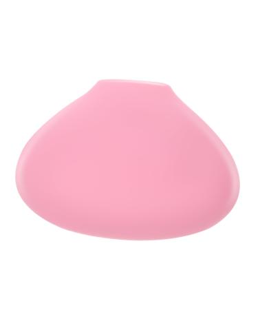 Mikinona Makeup Brush Holder Cover Silicone Makeup Brush Covers Reusable Makeup Brush Protector Travel Makeup 7X5X3.8CM Pink