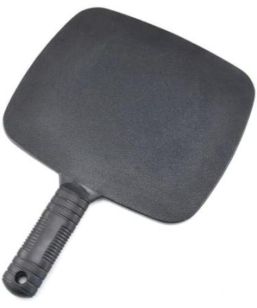 Accessotech Professional Handheld Salon Barbers Hairdressers Paddle Mirror - Black - Buy Online on SooperMarket.com