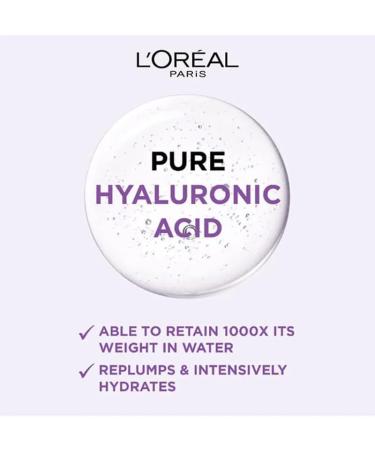 L'Or al Paris Hyaluron Expert Gel Wash Hyaluronic Acid Hydrates and Replumps Skin 200ml - Buy Online on SooperMarket.com