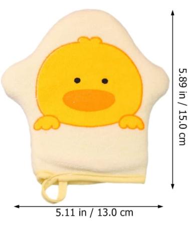 Kisangel 4pcs Loofah Sponge Mittens - Soft Bath Scrubber & Shower Body Sponges for Exfoliating Cleanser - Buy Online on SooperMarket.com
